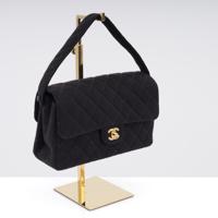Chanel Jersey Double-Sided Flap Bag - Sold for $4,160 on 05-17-2026 (Lot 637).jpg